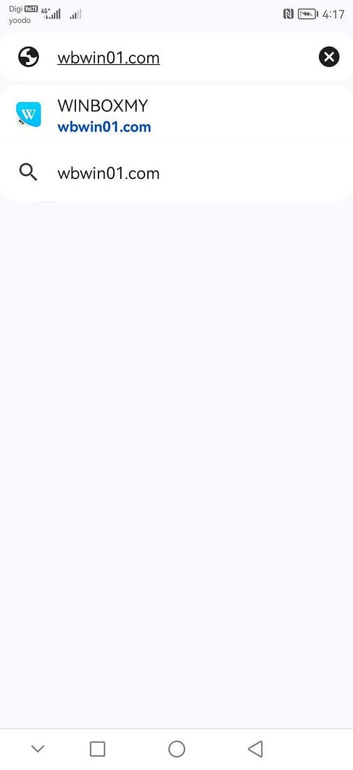 Winbox Android install step 1