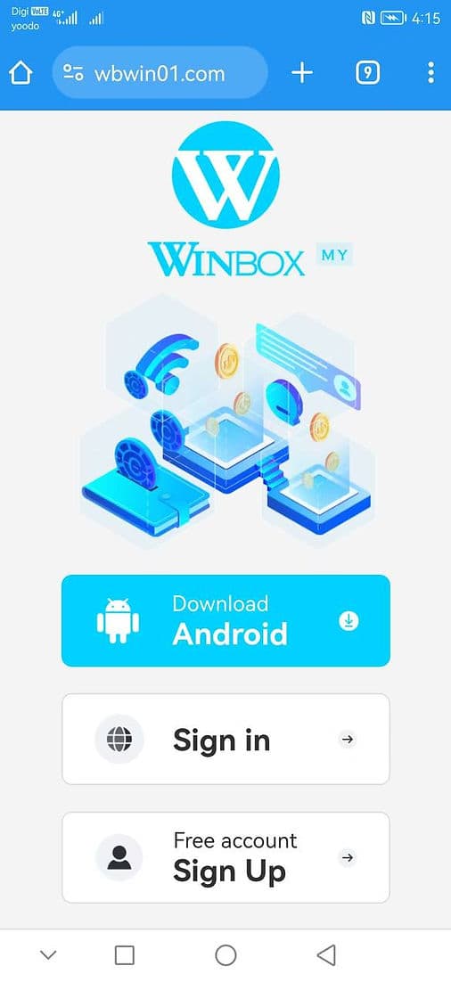 Winbox Android install step 2