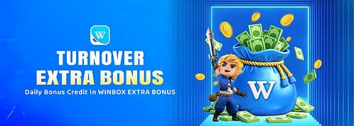 Extra Bonus turnover rewards banner