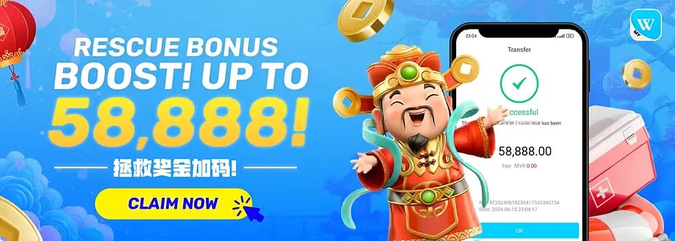 Winbox Rescue Bonus RM58888