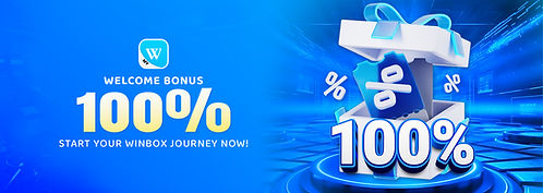 100% Welcome Bonus banner